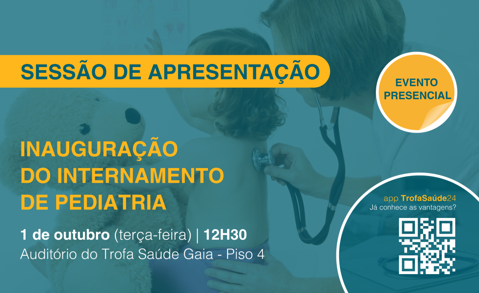 Inauguração do Internamento de Pediatria Trofa Saúde Gaia