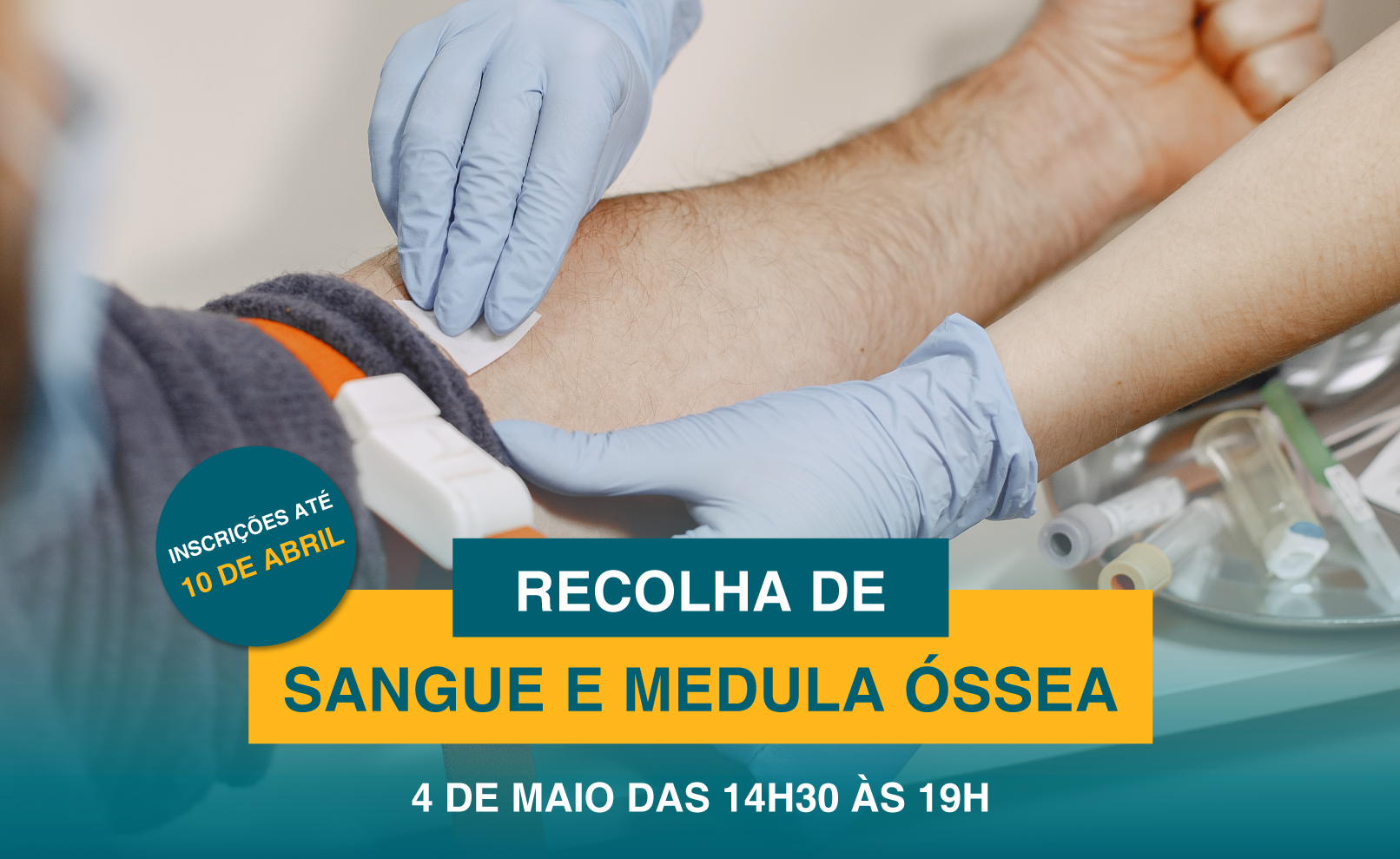 Angariação de dadores de medula óssea e sangue Trofa Saúde